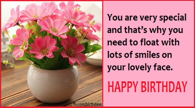 Flowers, Birthday greeting cards