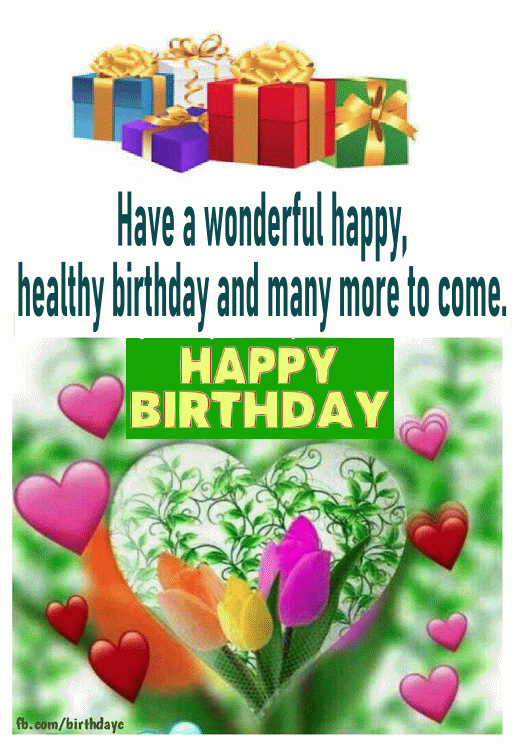 Happy Birtdhay Gif, heart