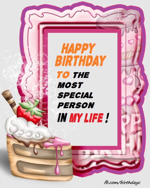 Birthday wishes card for wife