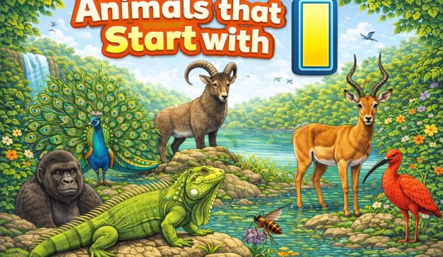 Animals that Start with I
