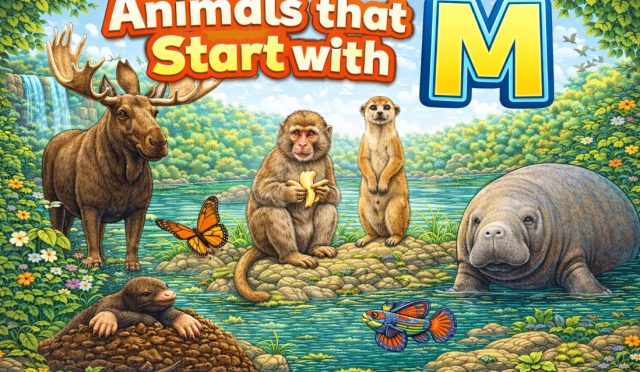 Animals that Start with M