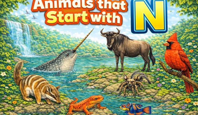 Animals that Start with N
