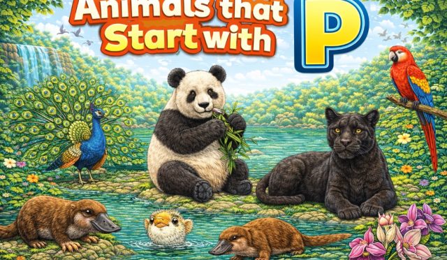 Animals that Start with P