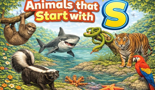 Animals that Start with S