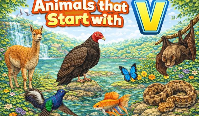 Animals that start with V