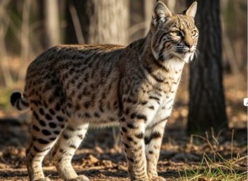 Bobcat in its natural habitat