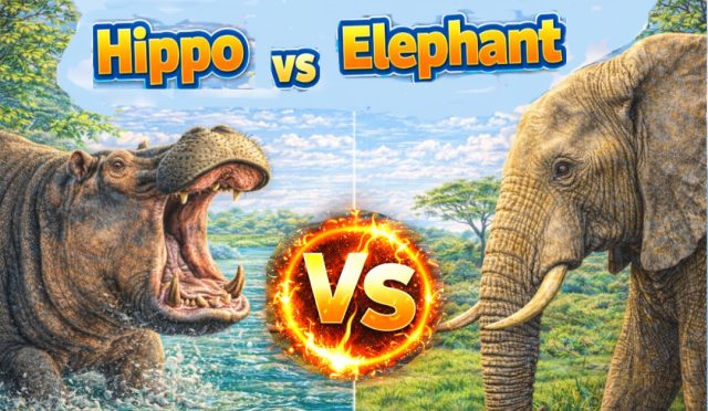 Hippo vs Elephant