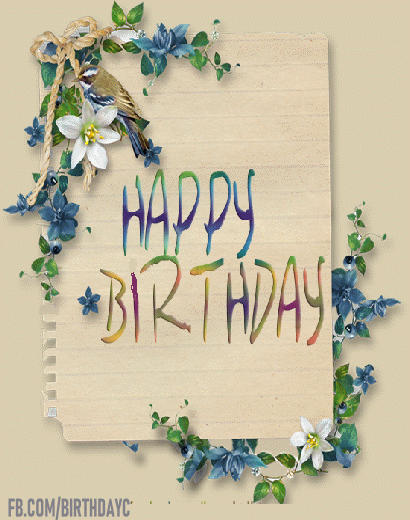 Happy Birthday – Flowers
