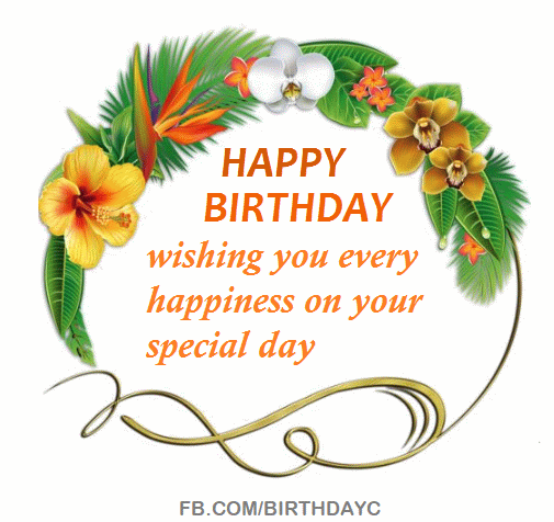 Birthday celebrations with pictures