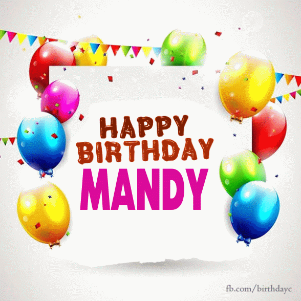 happy birthday Mandy