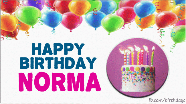 Happy Birthday Norma