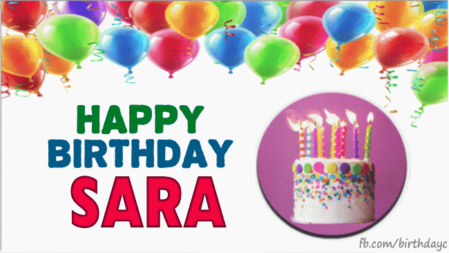 Happy Birthday Sara