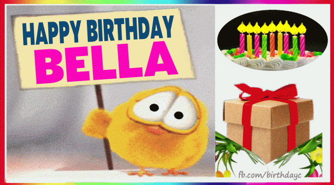 Happy Birthday BELLA