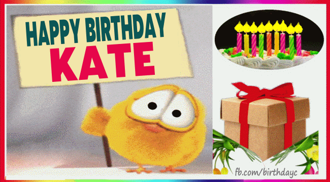 Happy Birthday Kate