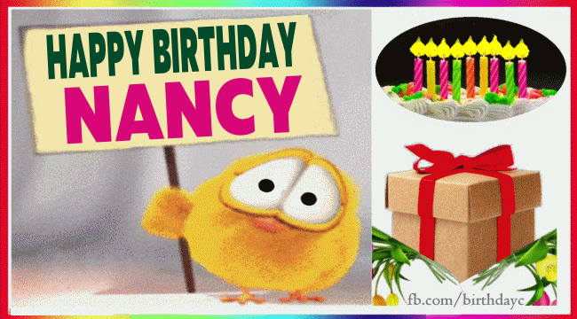 Happy Birthday Nancy