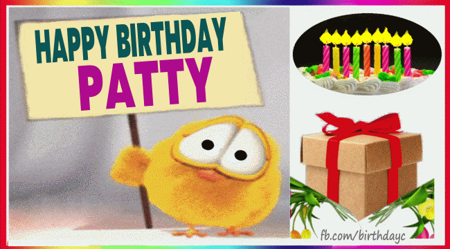 Happy Birthday Patty