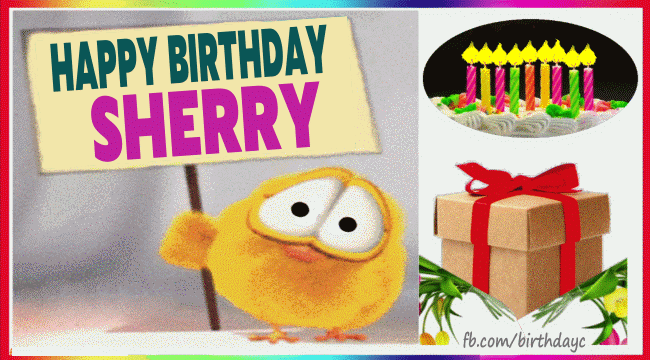 Happy Birthday Sherry