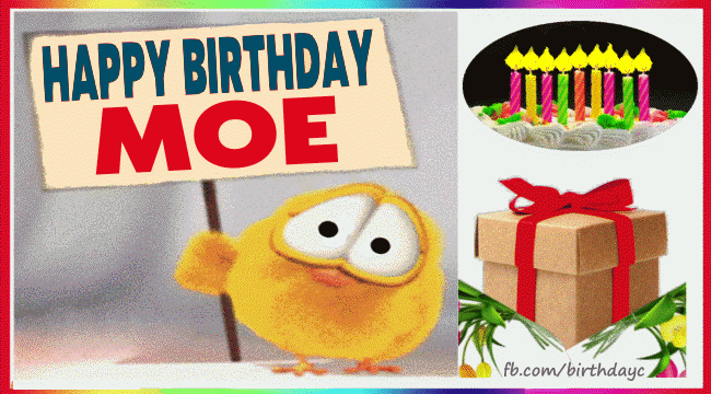 Happy Birthday Moe