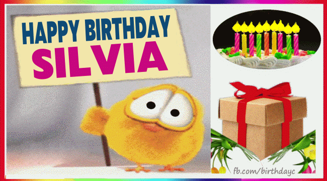 Happy Birthday SILVIA
