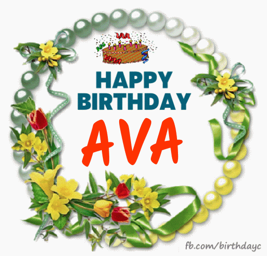 Happy Birthday Ava