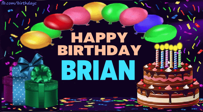 Happy Birthday Brian
