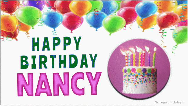 Happy Birthday Nancy