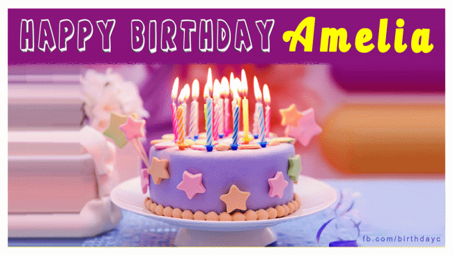 Happy Birthday Amelia