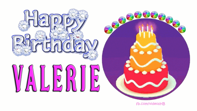 Happy Birthday Valerie