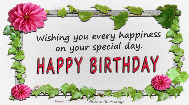 Happy Birthday