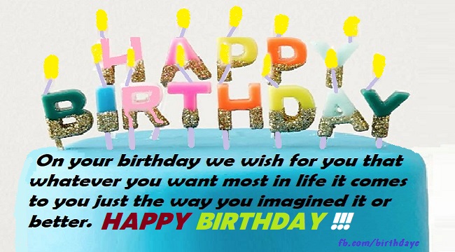 Happy Birthday