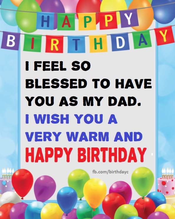 happy birthday dad