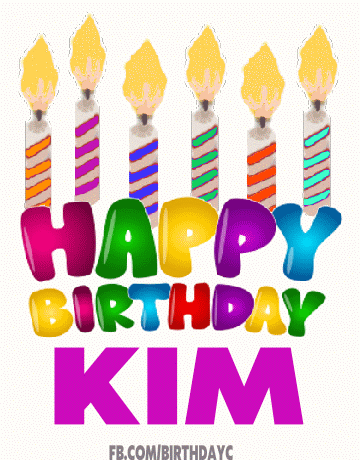 Happy Birthday Kim