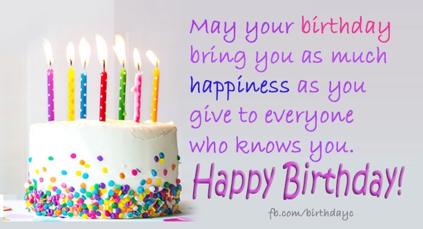 Happy Birthday greeting cards