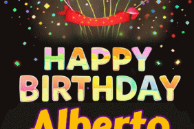 Happy Birthday Alberto gif