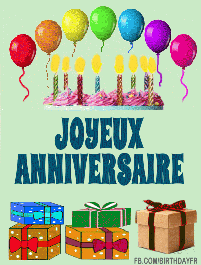 Joyeux Anniversaire GIFs