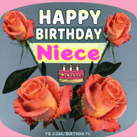 Happy Birthday Niece gif