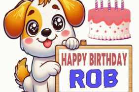Happy Birthday Rob gif