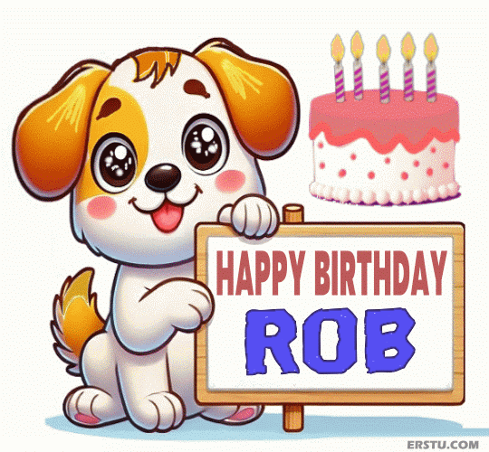 Happy Birthday Rob gif