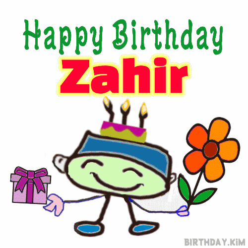 Happy Birthday Zahir GIF