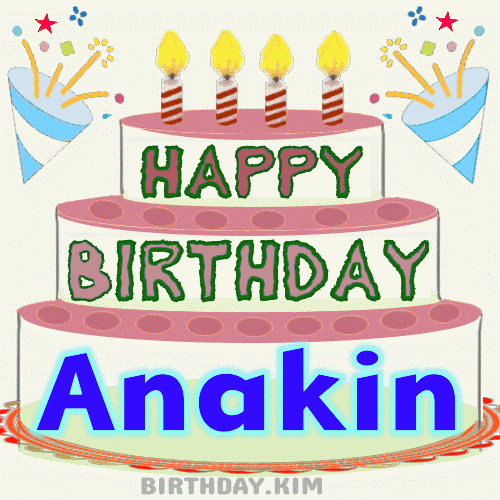 Happy Birthday Anakin