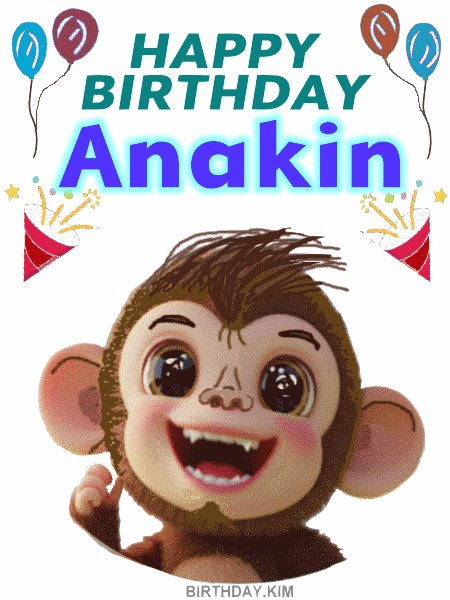 Happy Birthday Anakin gif