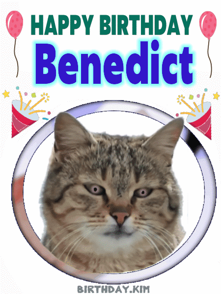 Happy Birthday Benedict gif