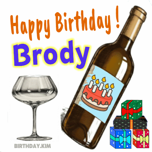 Happy Birthday Brody gif