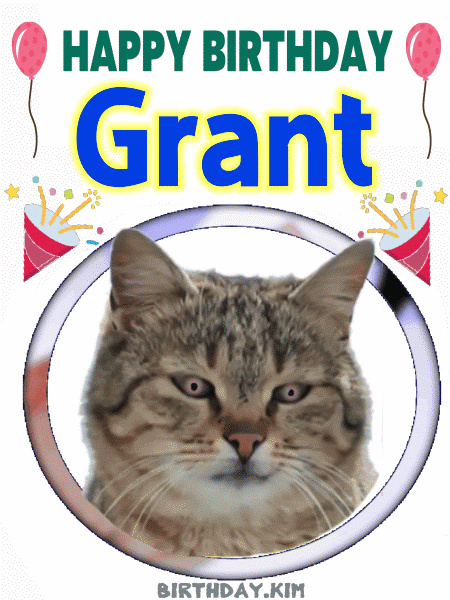 Happy Birthday Grant gif