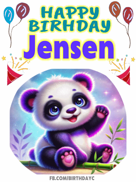 Happy Birthday Jensen