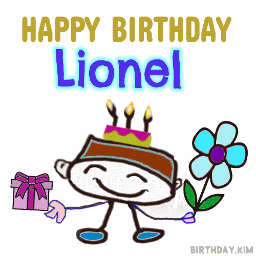 Happy Birthday Lionel gif