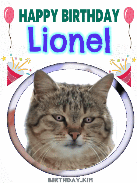 Happy Birthday Lionel gif
