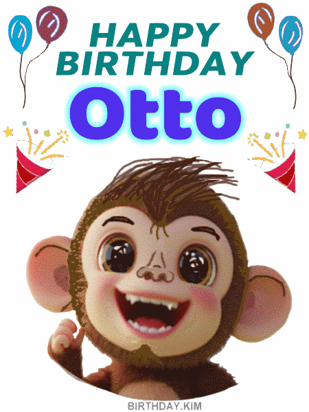 Happy Birthday Otto gif