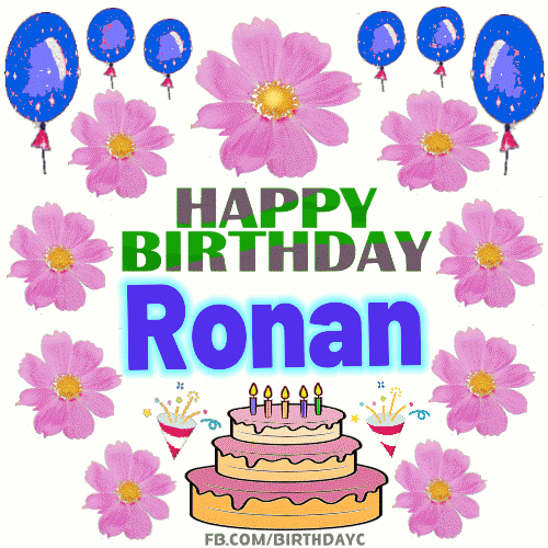 Happy Birthday Ronan gif