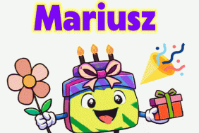 Happy Birthday Mariusz gif